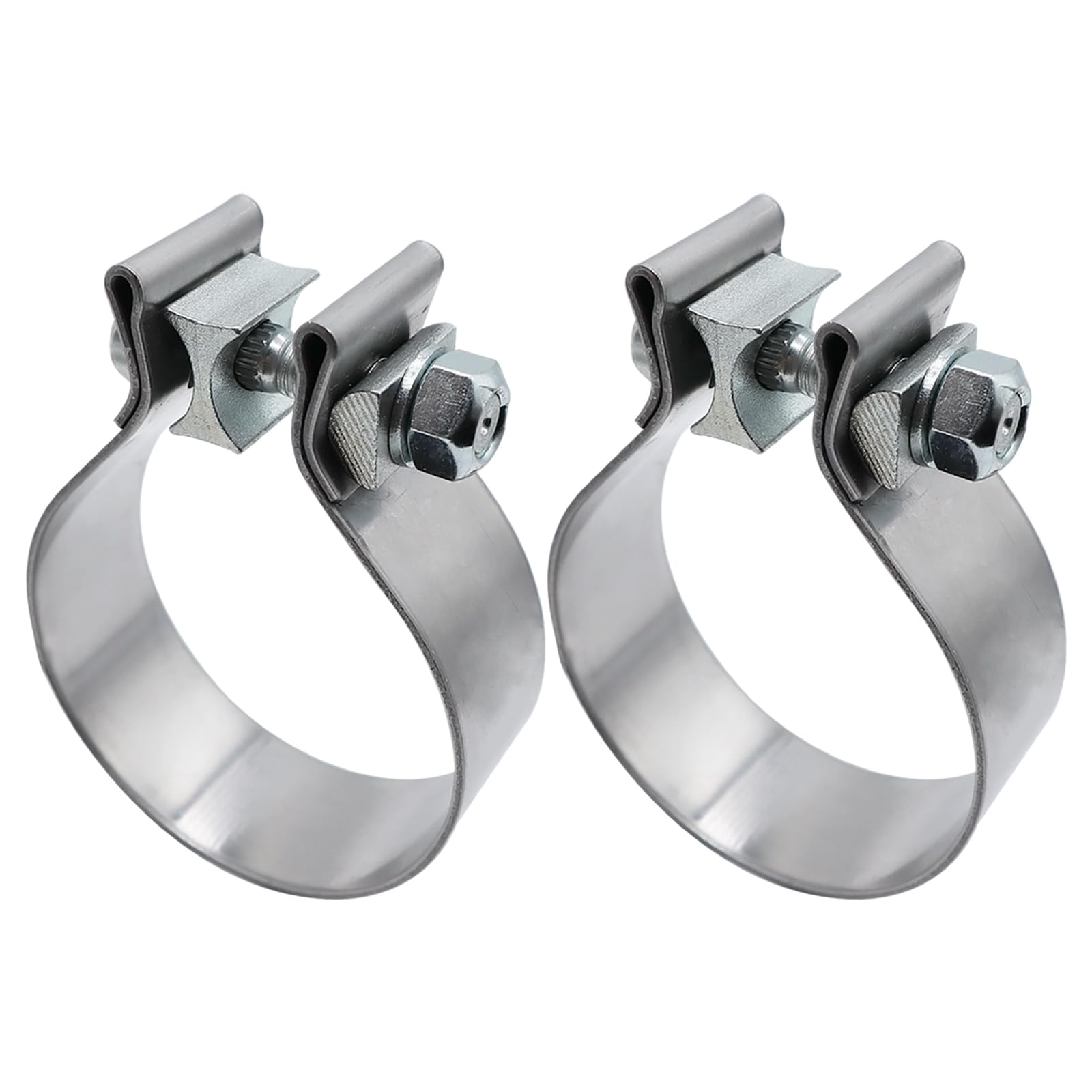 ROADFORMER clamp with grade 10.9 bolts for strong sealing without pipe crushing