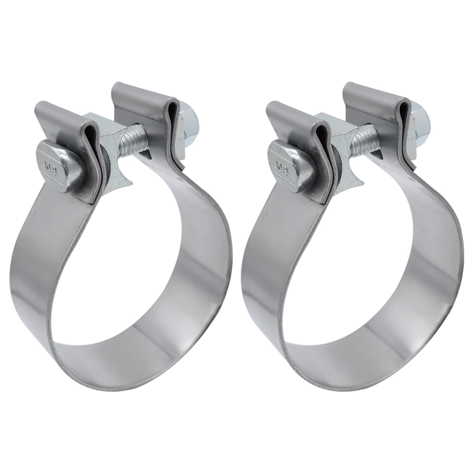 Roadformer stainless steel clamp featuring Grade 10.9 bolts for strong clamping