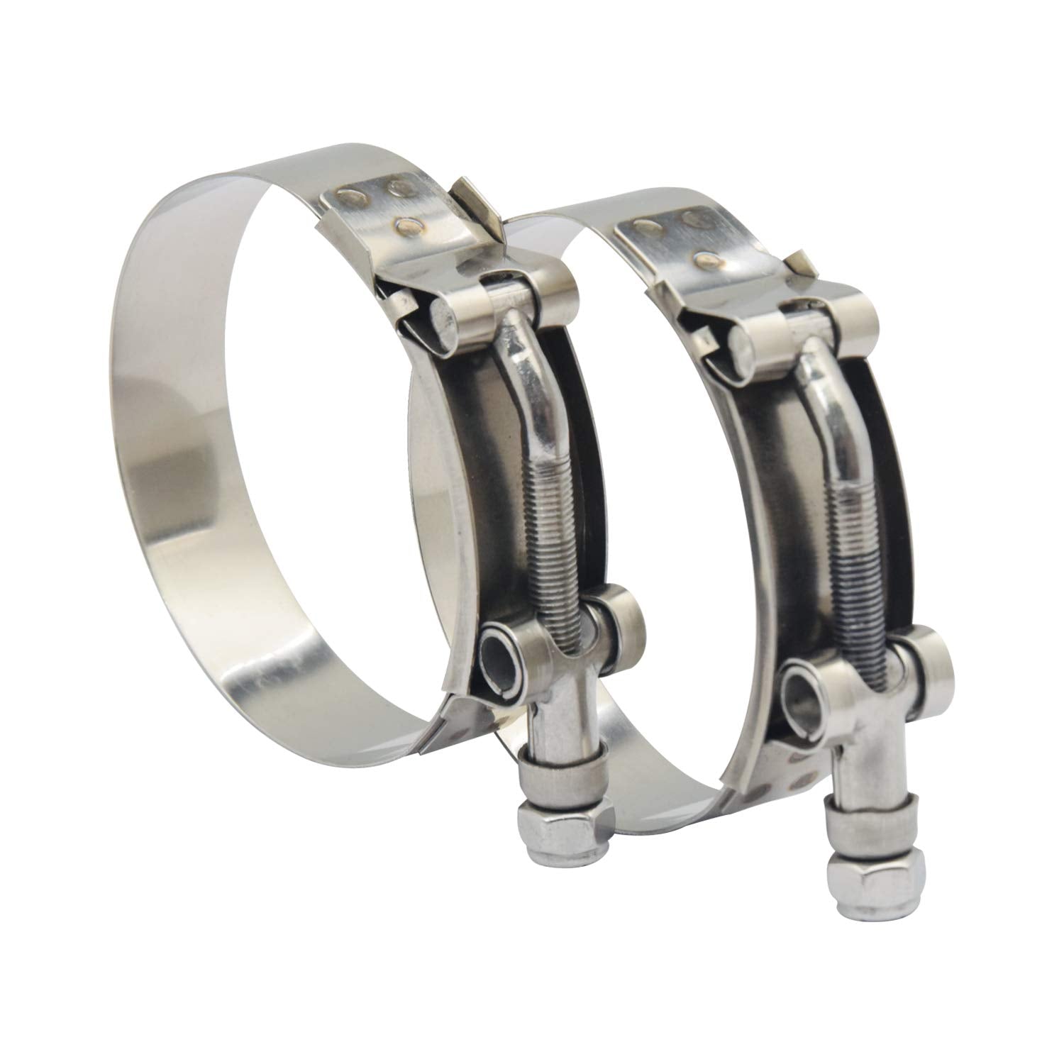 ROADFORMER stainless steel bolt and band offer lasting corrosion resistance in tough environments.