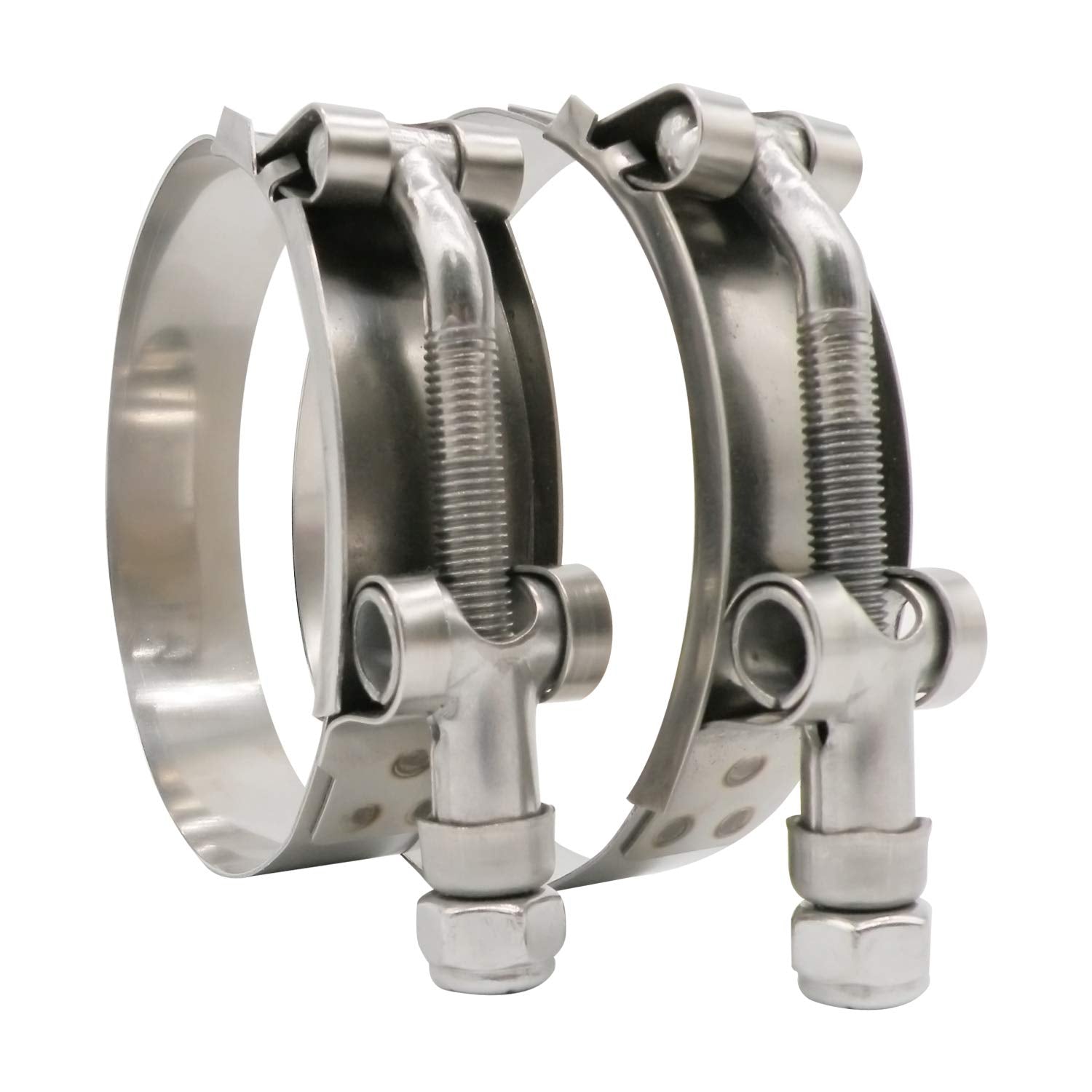 Roadformer T-Bolt clamp assembly demonstrates a secure seal for automotive hoses