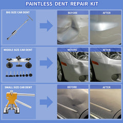 ROADGIVE golden lifter for delicate edge dent restoration on panels.