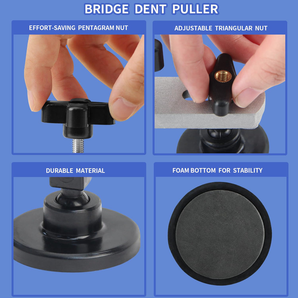 ROADGIVE hot melt glue gun powers fast tab setup for repairs.