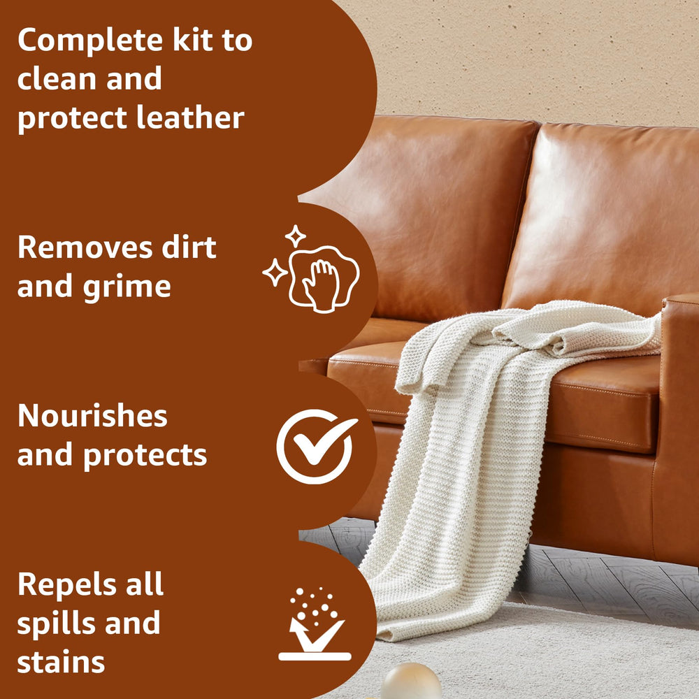 ROADNEX Leather Conditioner spray delivers deep nourishment without greasy residue.