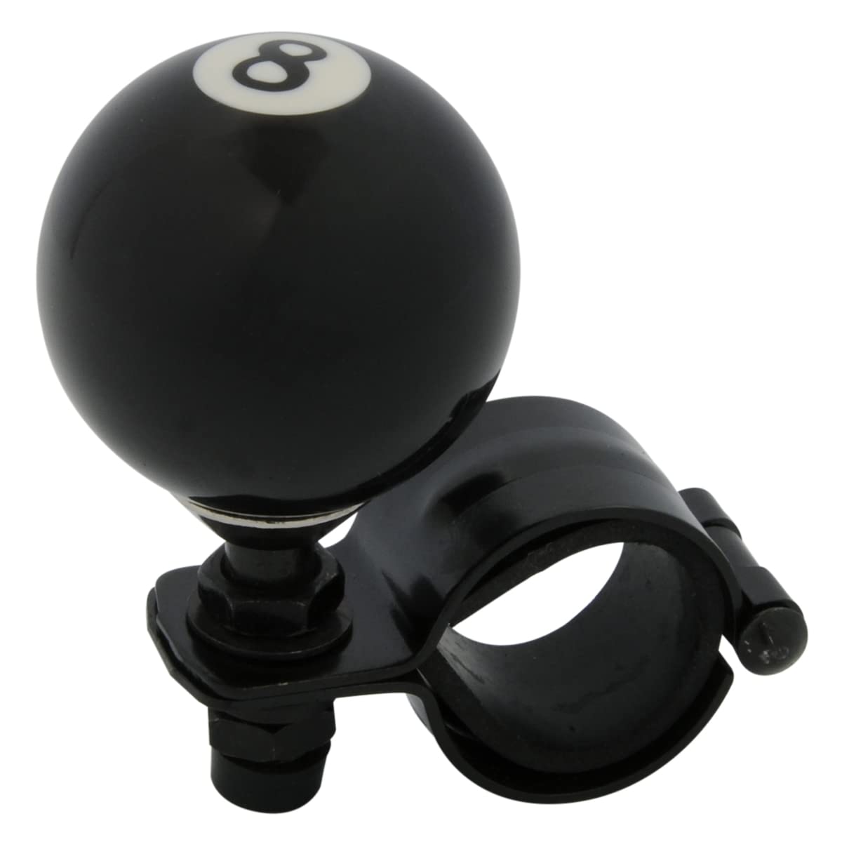 RoadPro RP-70040 8-ball knob front view improves one-handed steering on trucks.