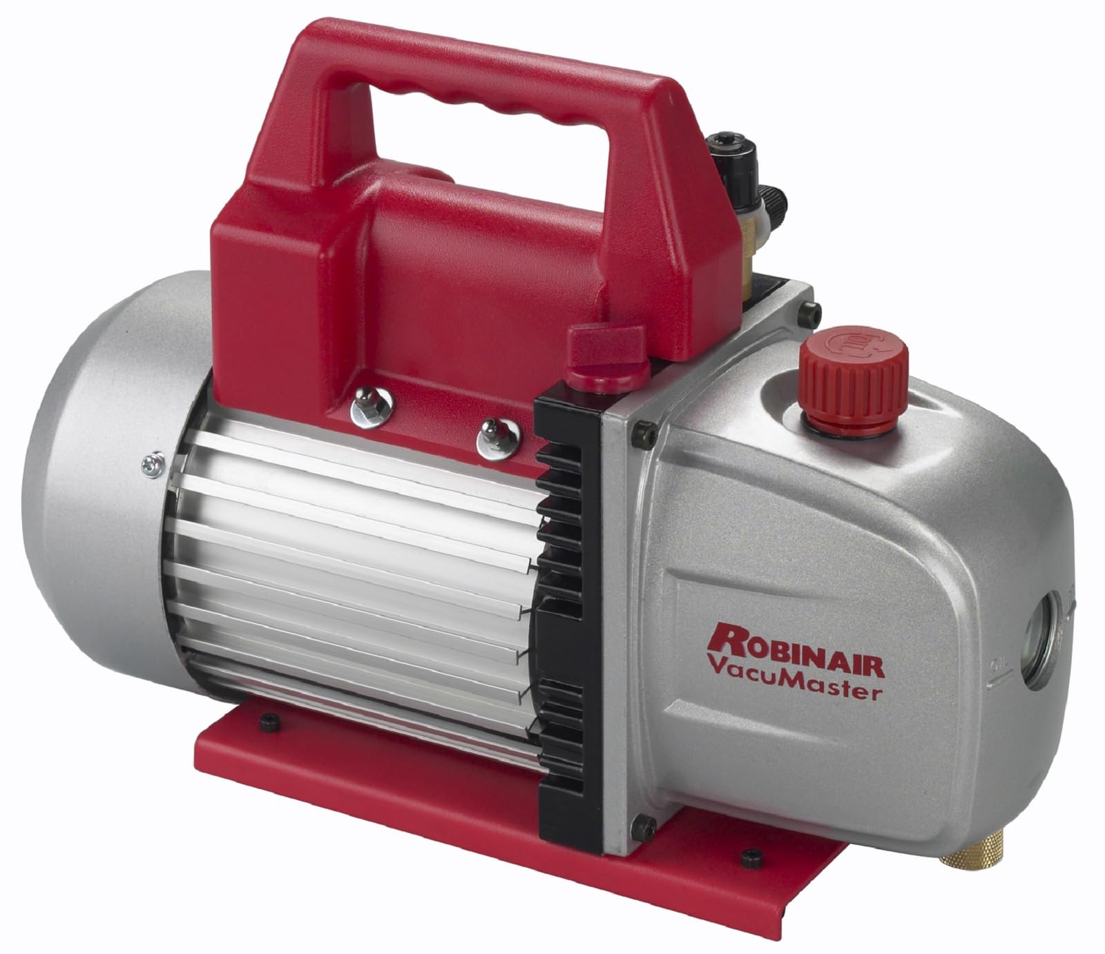 Robinair 15500 vacuum pump front view for HVAC tasks