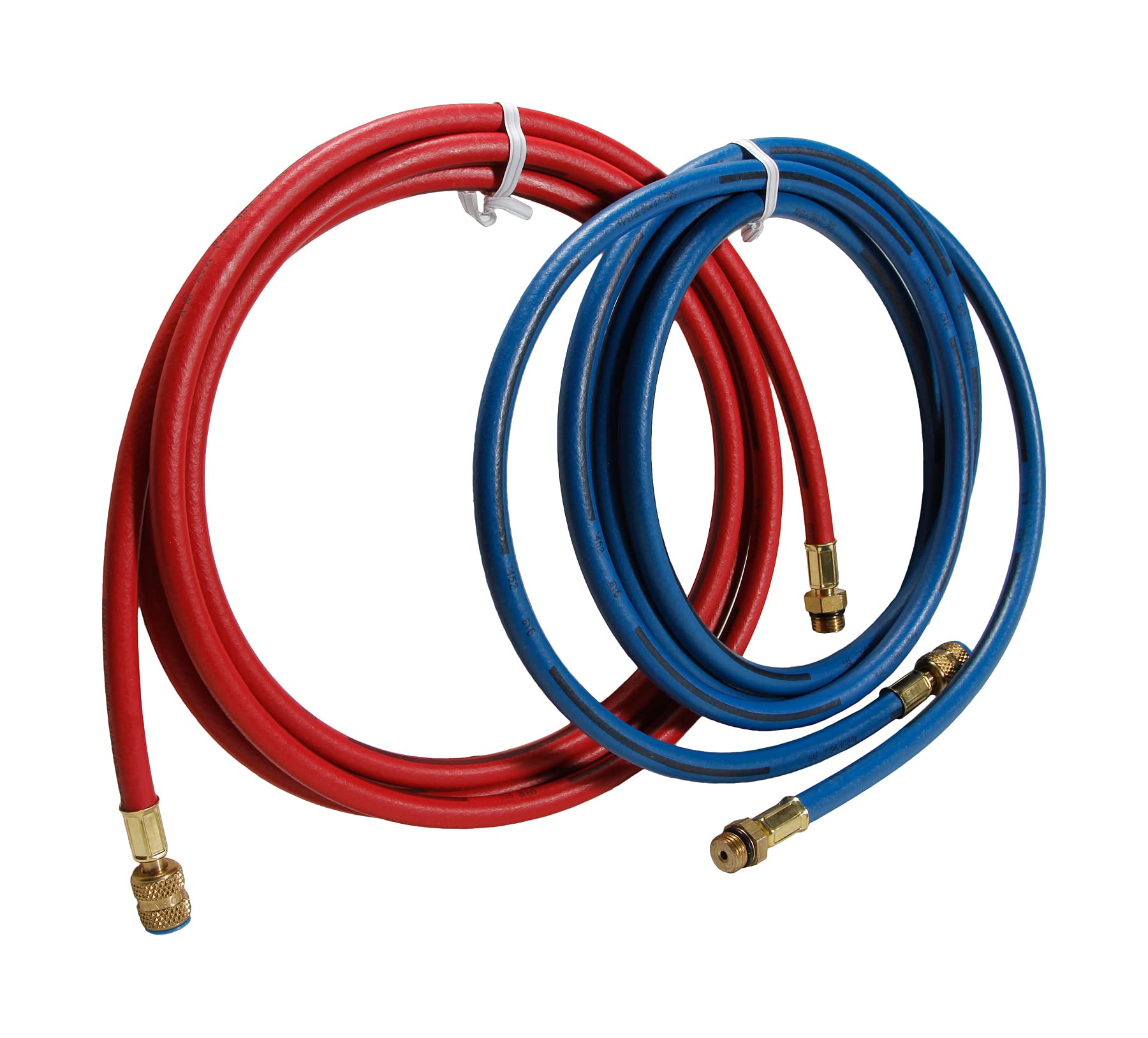 Robinair Enviro-Guard compatibility hose set for R-134a with high flexibility.