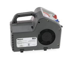Robinair RG3 oil-less compressor inside view highlighting efficiency.