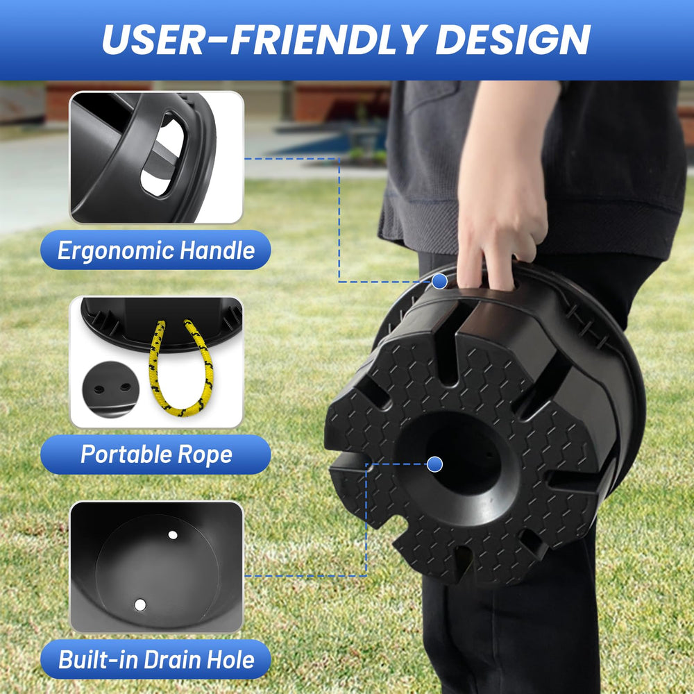 ROBLOCK durable polymer construction withstands dirt and oil for rugged use