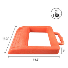 ROBLOCK pallet jack chock durable materials supporting long lasting performance