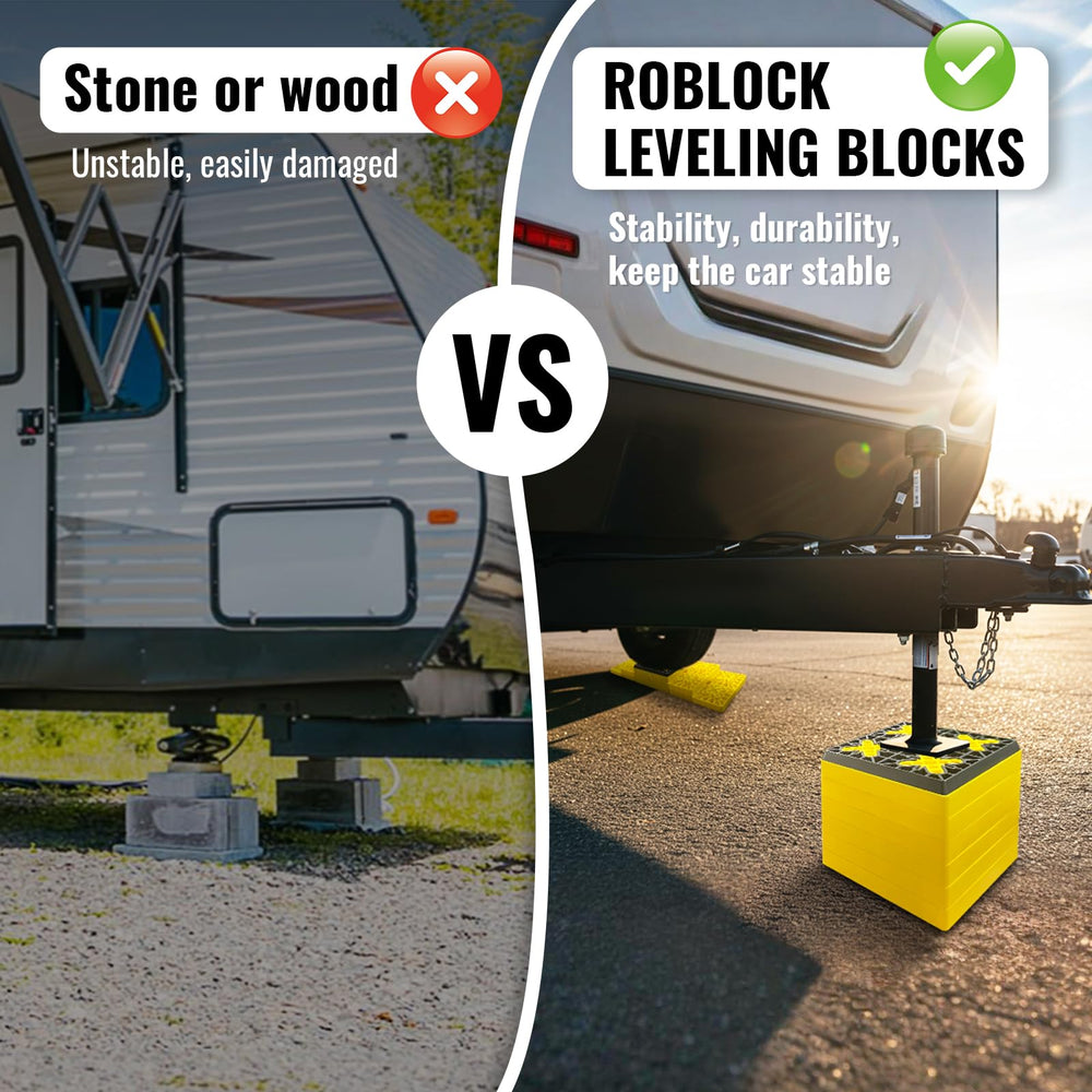 ROBLOCK simple-to-use system makes setup faster at campsites