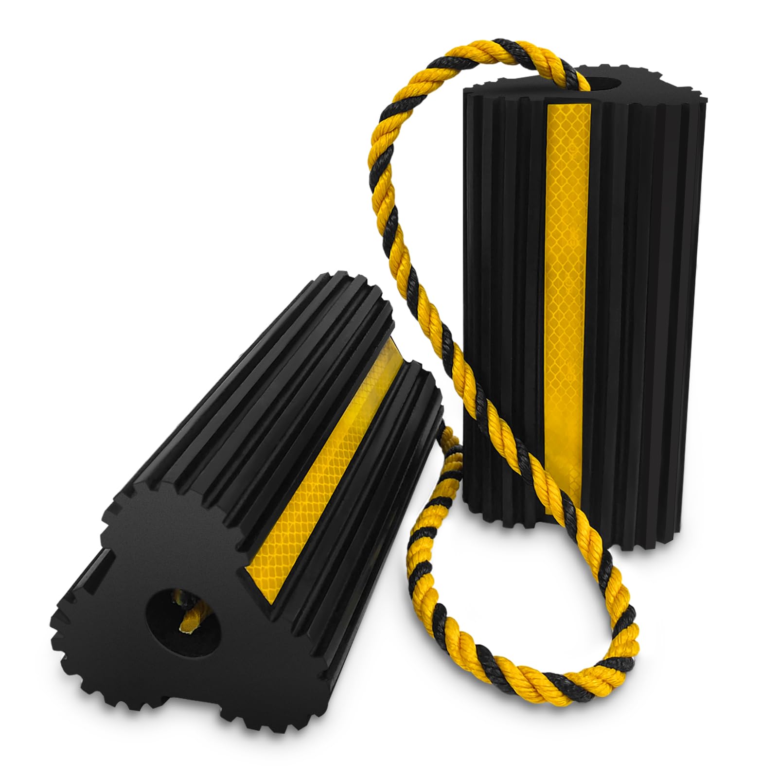 ROBLOCK three-sided design withstands weather and oil exposure.