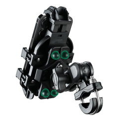ROCKBROS bike phone mount with adjustable base keeps your device secure on handlebars.