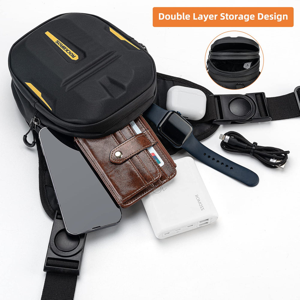 ROCKBROS Drop Leg Bag expandable main compartment fitted for phones and tools
