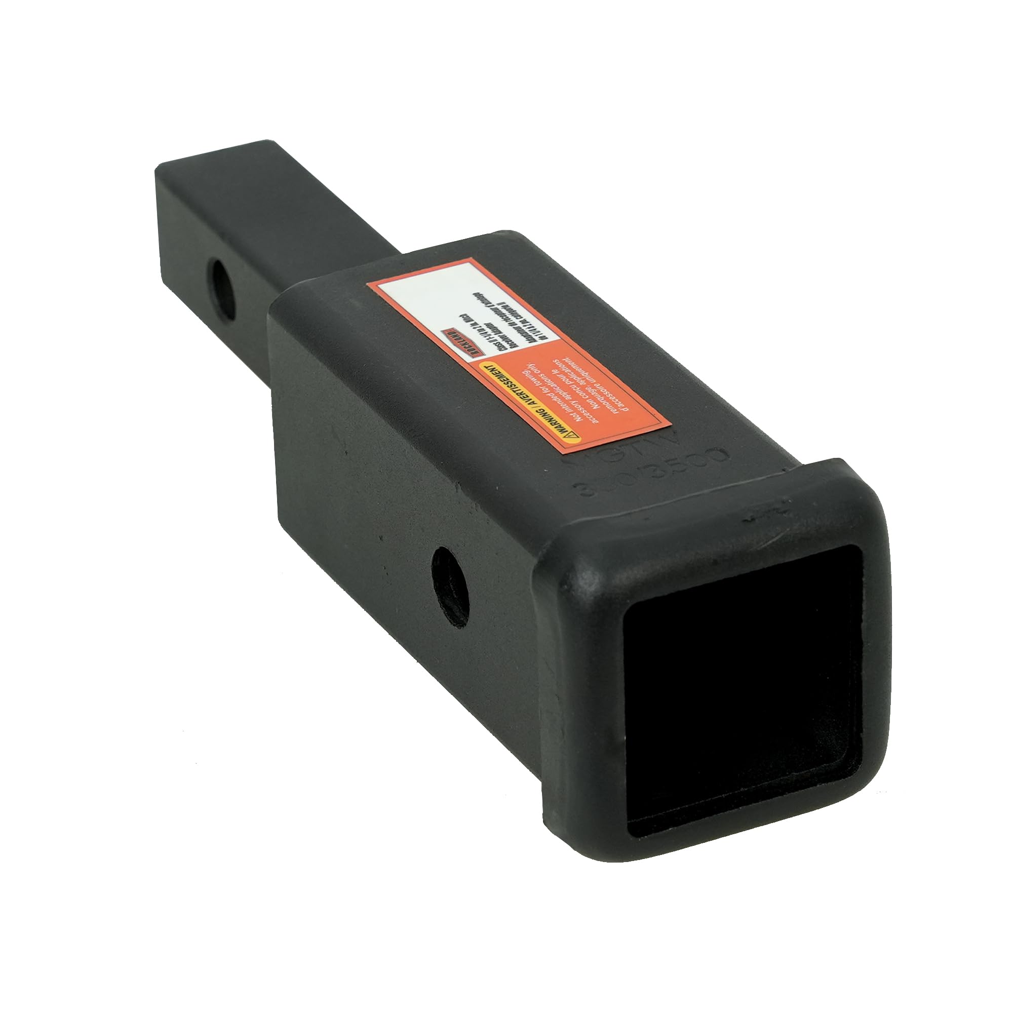 Rockland hitch adapter 125 to 2 inch in use for expanded cargo options