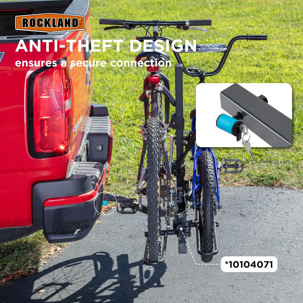 Rockland pin mechanism close-up reveals precise threading and durability.