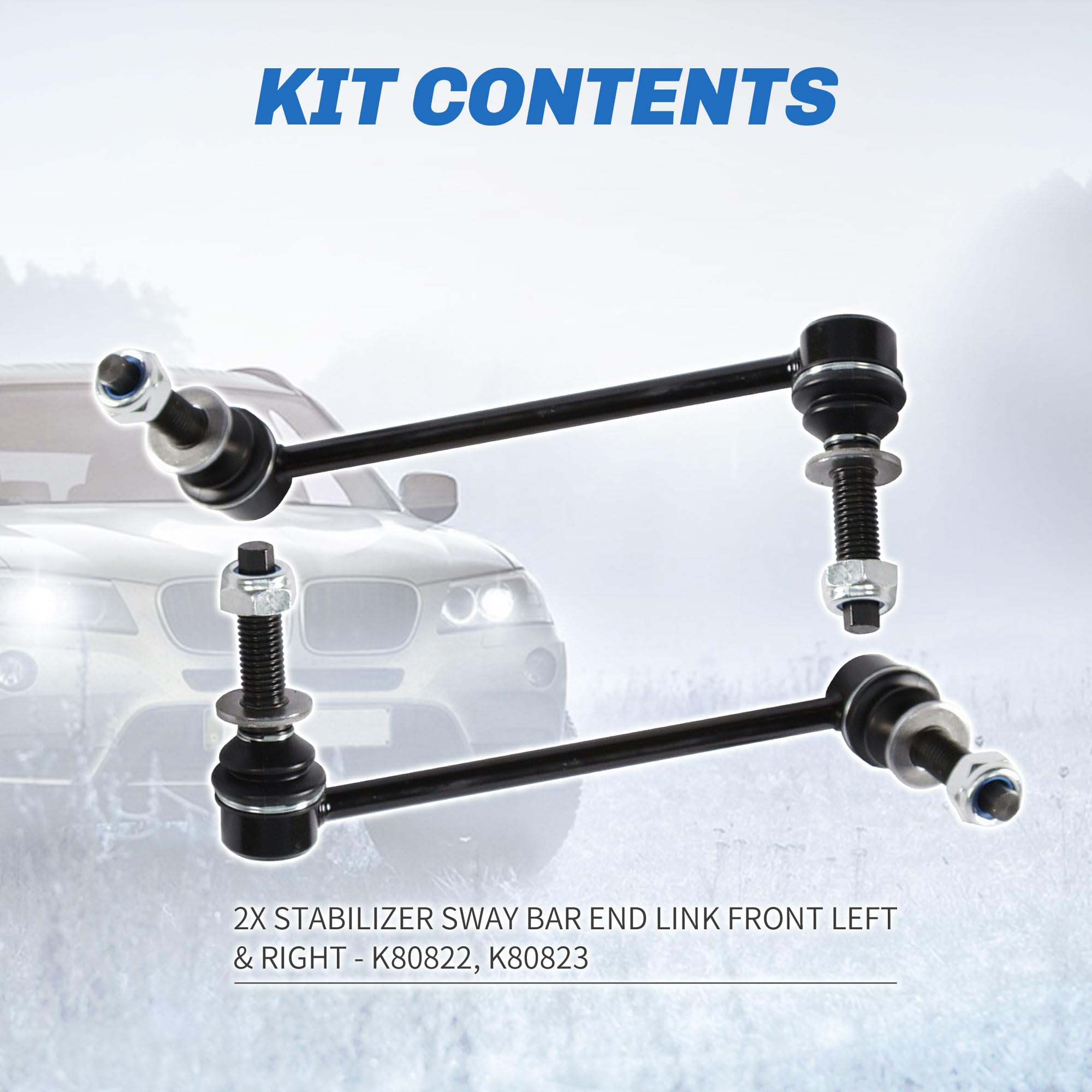 Rockplanet stabilizer sway bar end link front right for ride stability