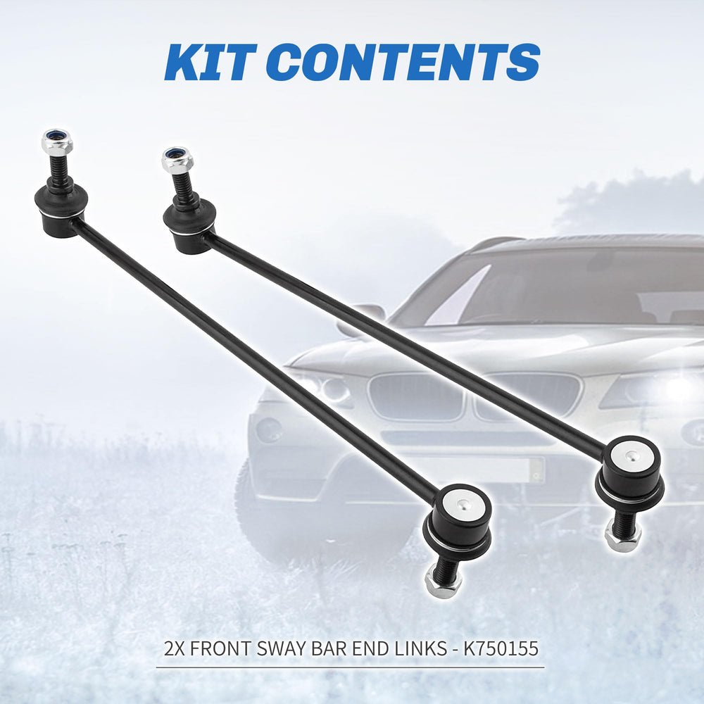 Rockplanet Sway Bar Link Front Right, supports balanced suspension during turns.