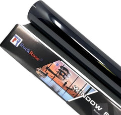 RockRose 50% carbon window film roll offers privacy and UV protection.