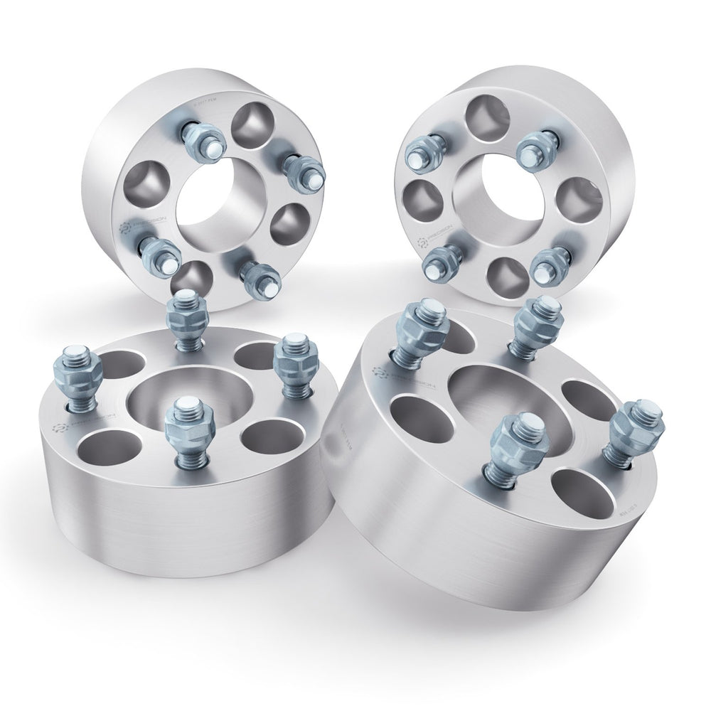 RockTrix CNC-machined aluminum 2.5-inch spacer close-up for precise fit.