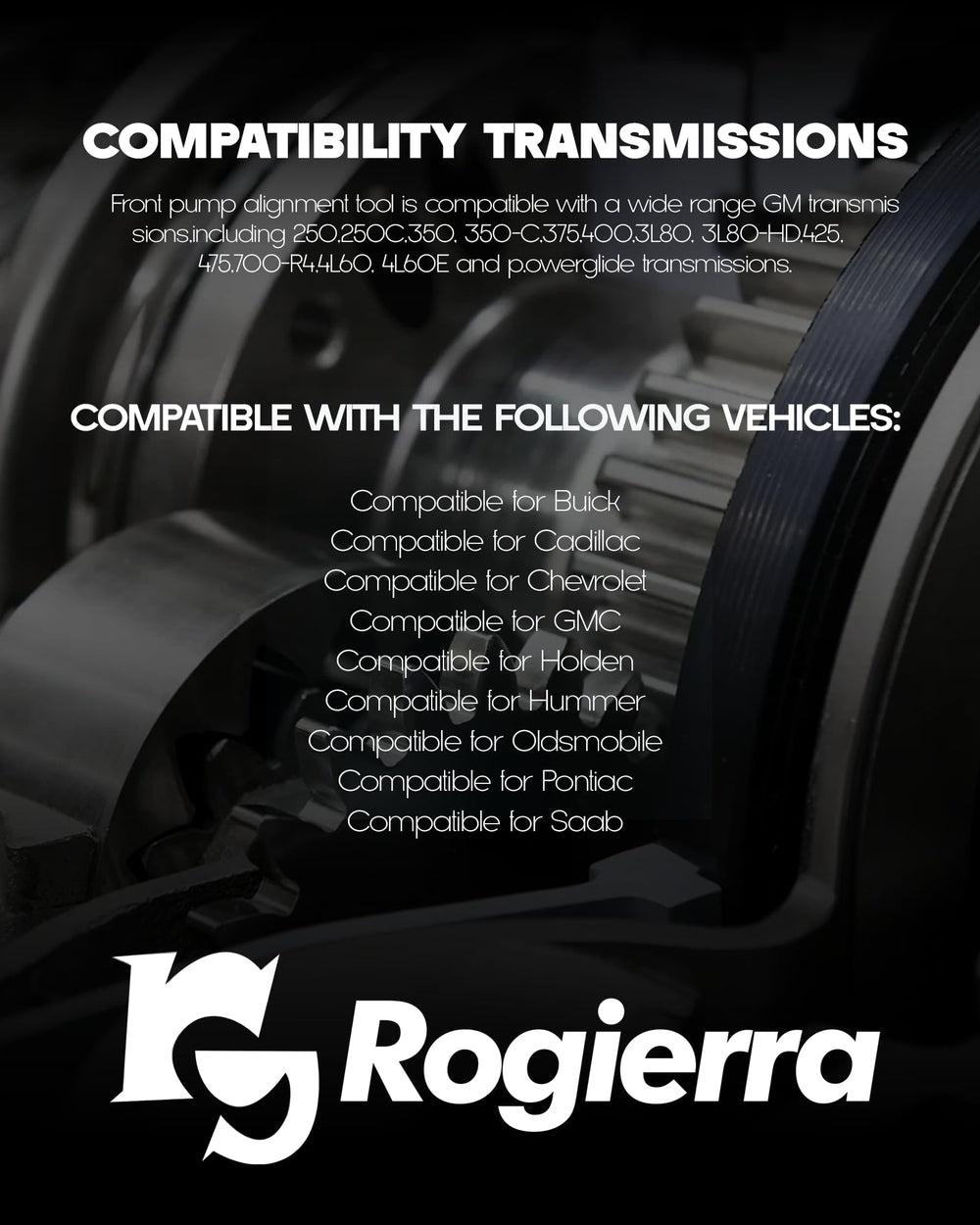 Rogierra easy-adjustment mechanism simplifies calibration for front pump work.
