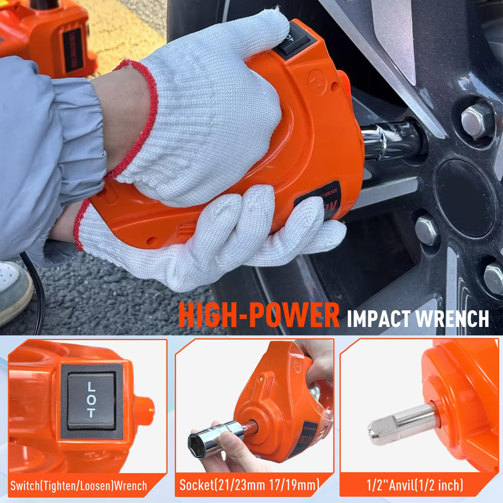 ROGTZ complete tire-change kit ready for emergencies