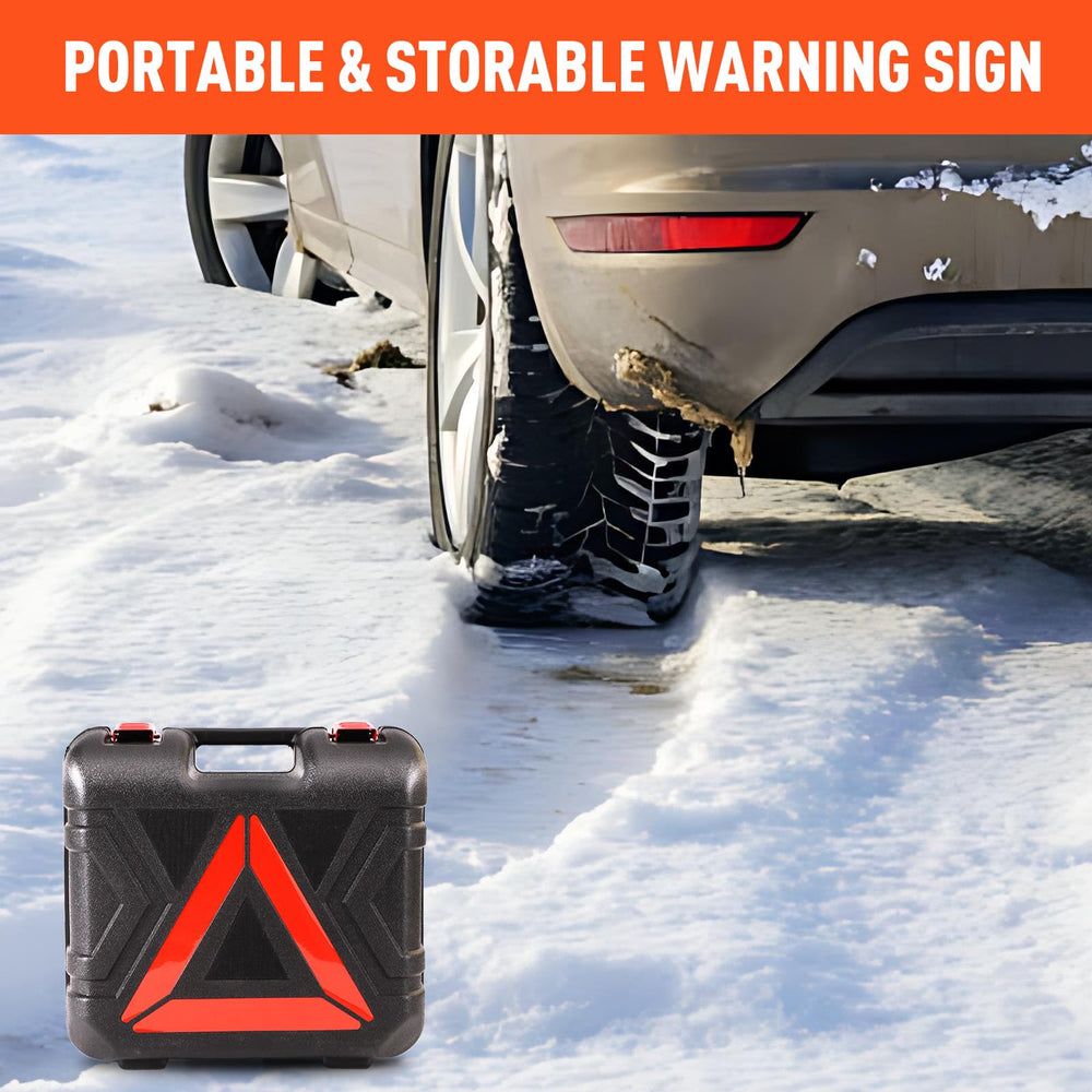 ROGTZ warning triangle stored in case for roadside safety