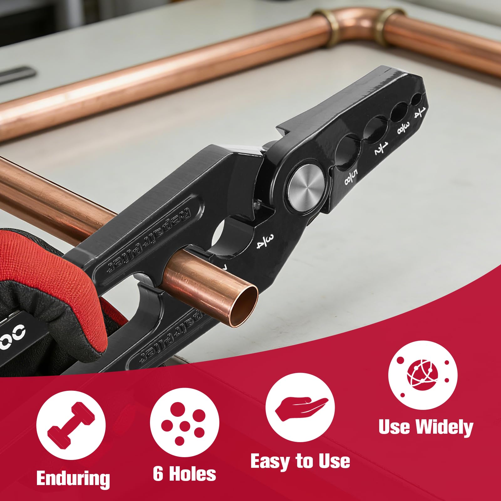 Rogvoc compact design fits tools bag for HVAC jobs