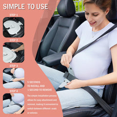 ROLROLCARE elastic breathable fabric with silicone bulge maintains position