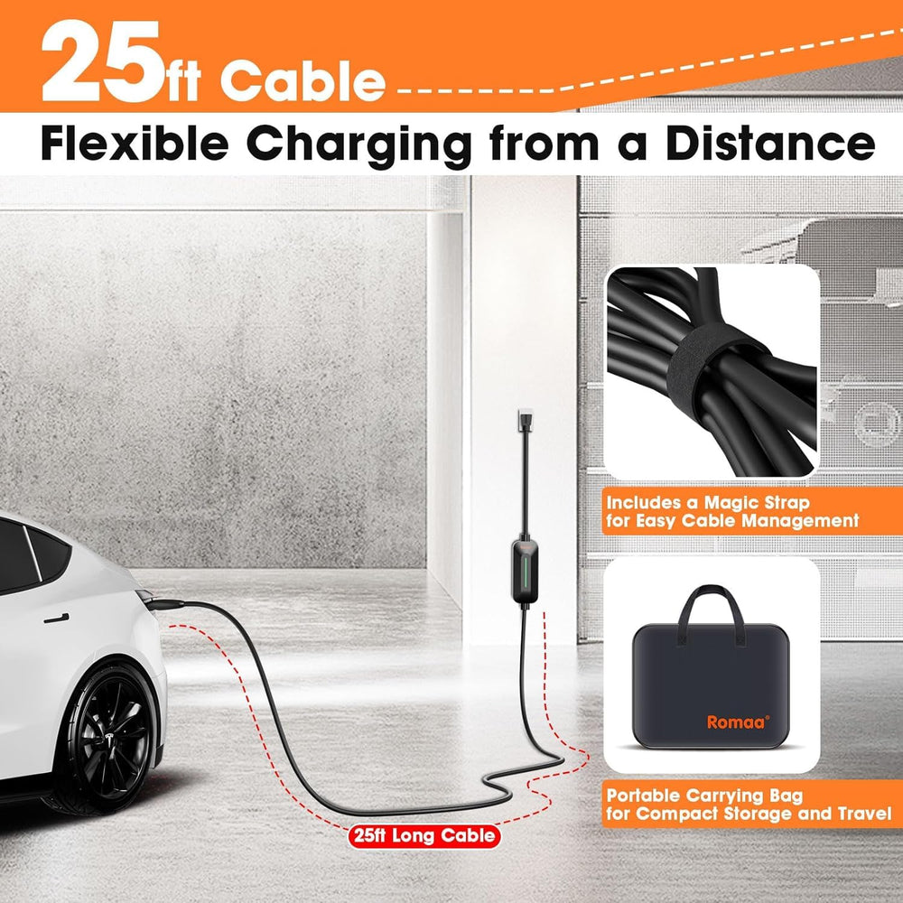 Romaa six-layer safety protections safeguard each charging session.