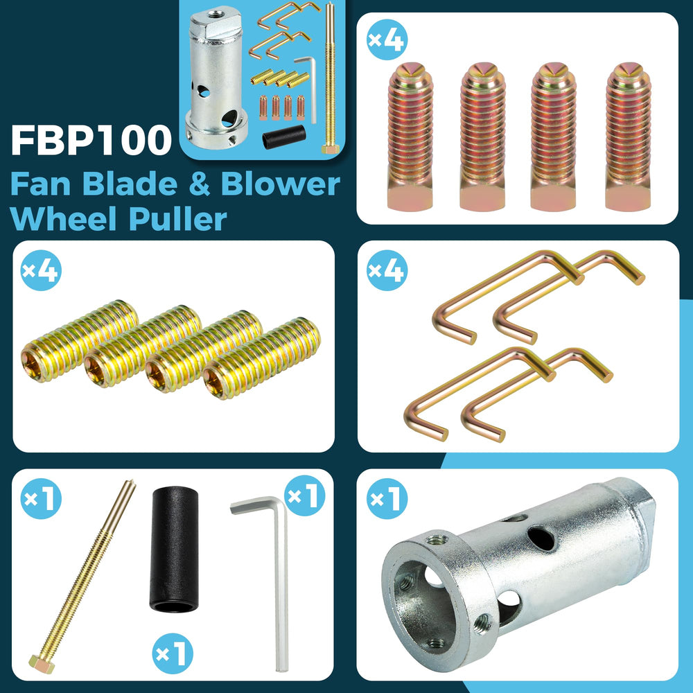 Romalon FBP100 alignment tool included ensures precise blade removal alignment.