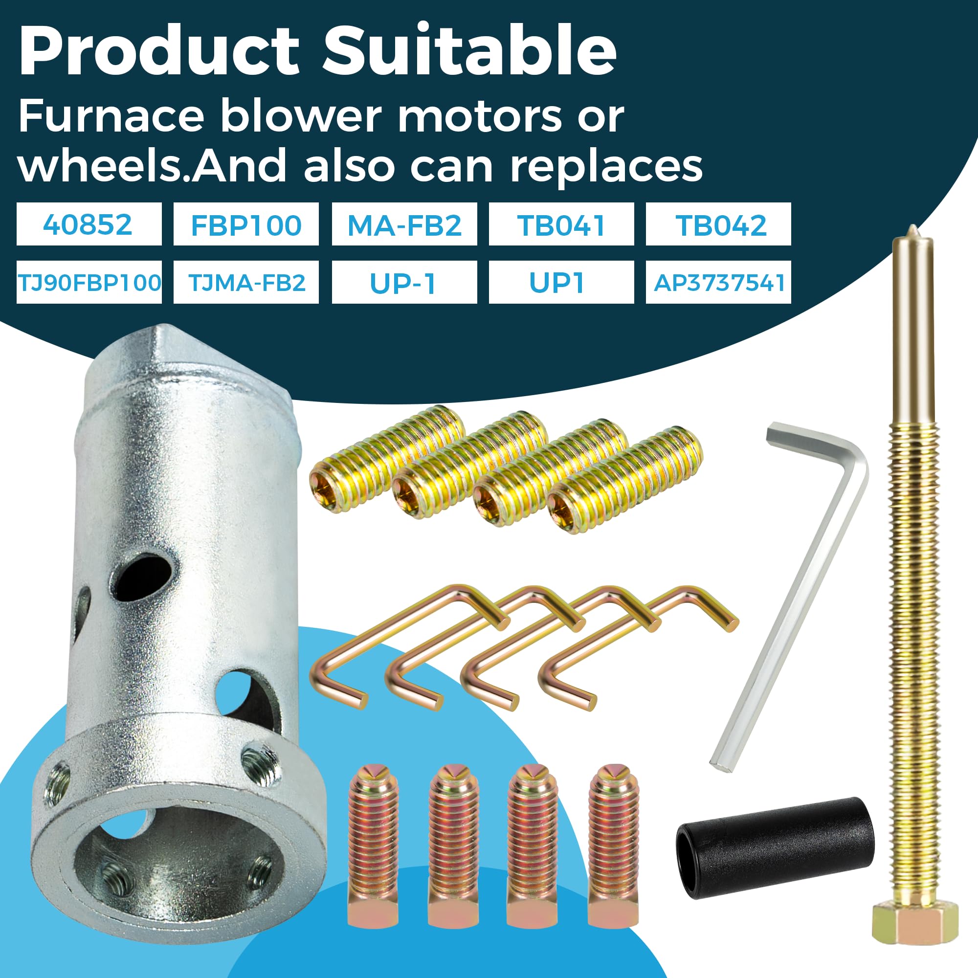 Romalon FBP100 four pull fingers help remove old blades safely.