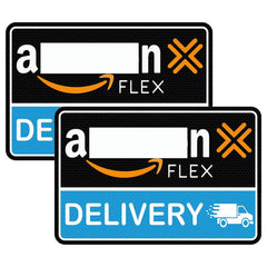 ROMINVIC Flex Driver magnets on car for clear daytime visibility.