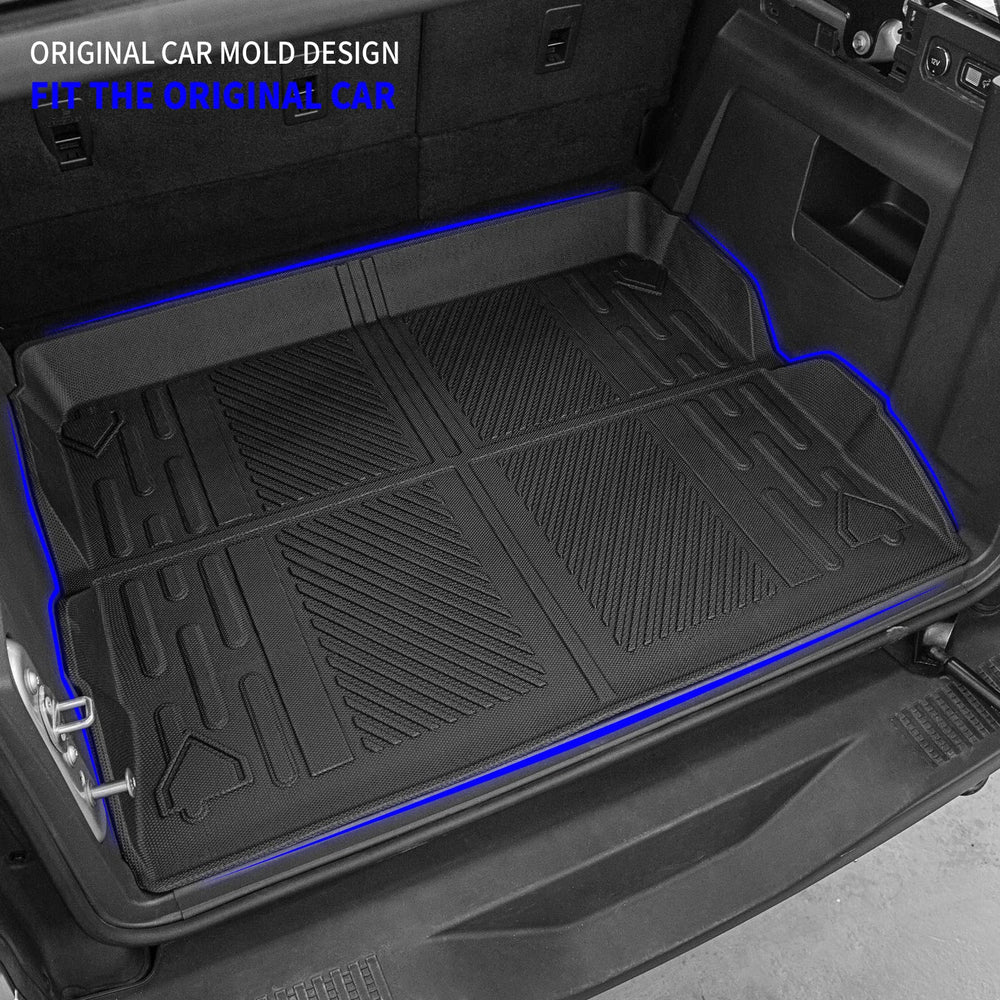 Rongtaod cargo mat for Bronco 4-door all-weather protection for wet gear