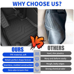 Rongtaod CR-V cargo mat provides durable, protective surface in the trunk.