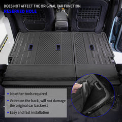 Rongtaod TPE cargo liner blends with Bronco interior material