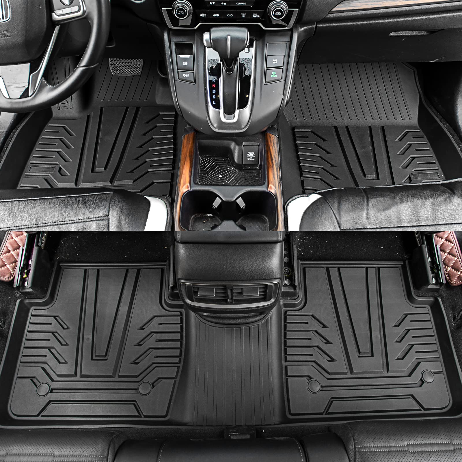 Rongtaod TPE floor mats non-toxic and odorless for family comfort.