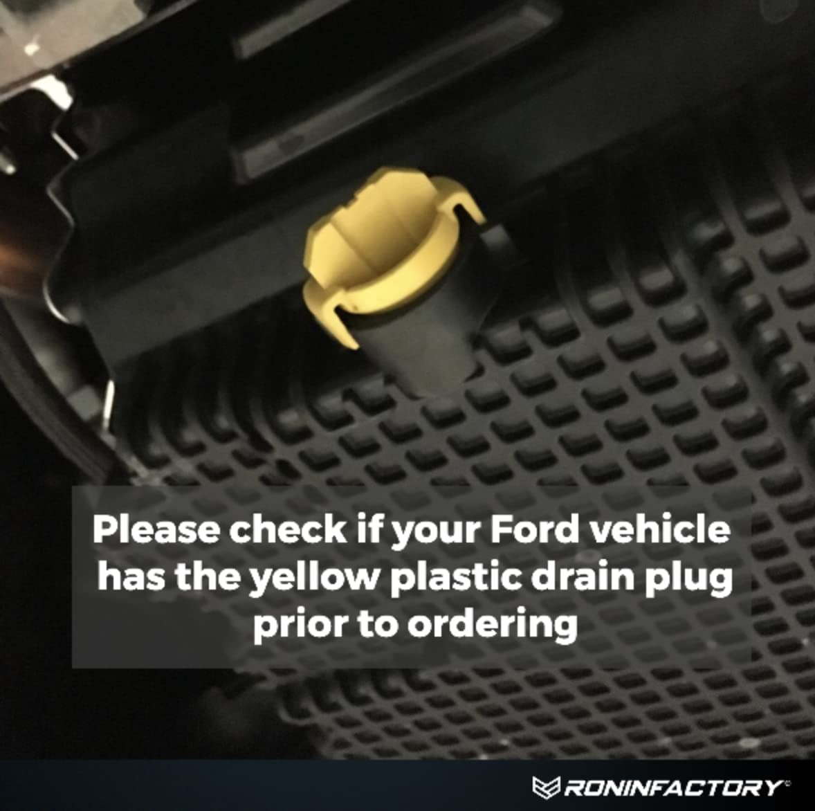 Ronin Factory billet aluminum oil plug for durable, long-lasting use.