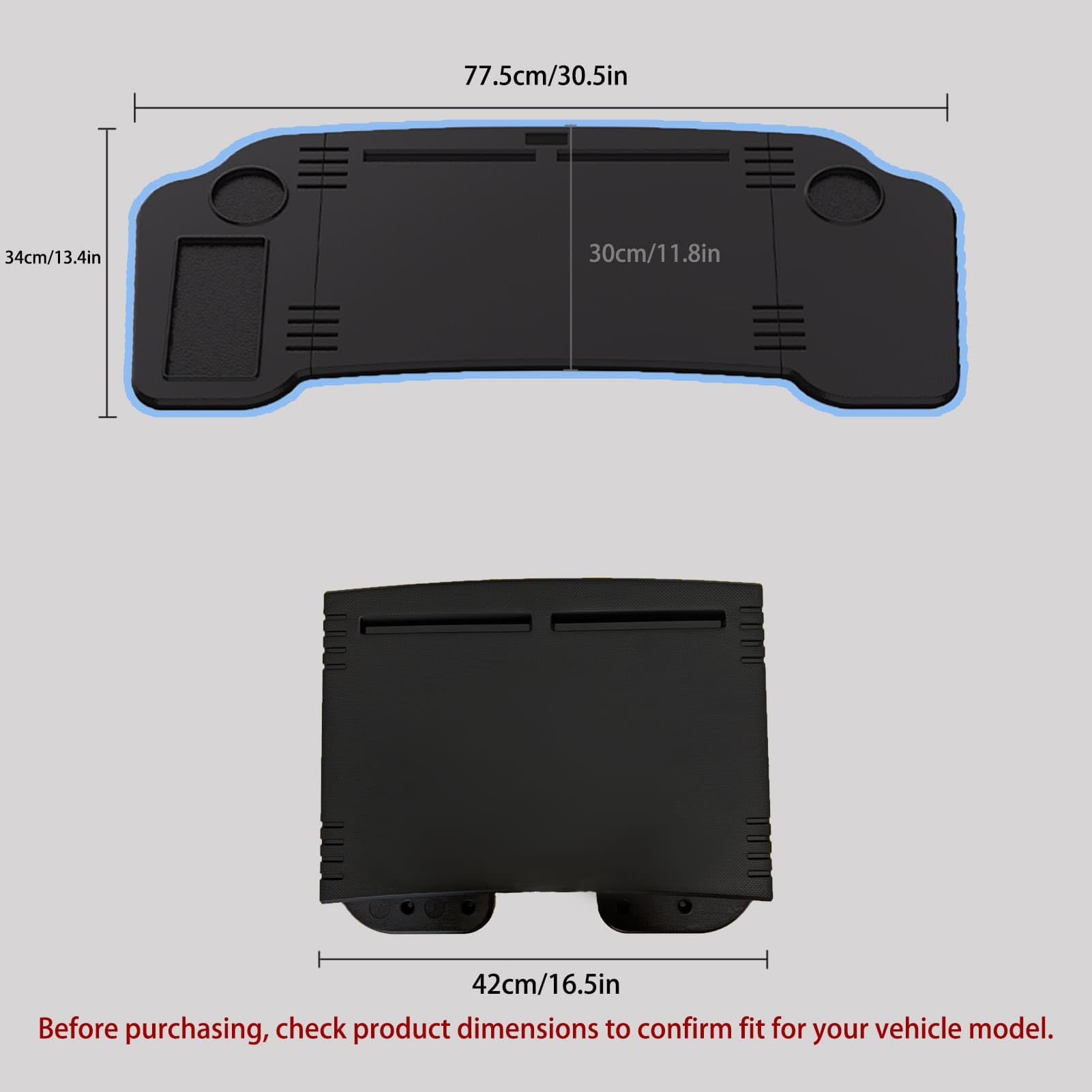 Ronsoile built-in phone slot keeps navigation devices steady.