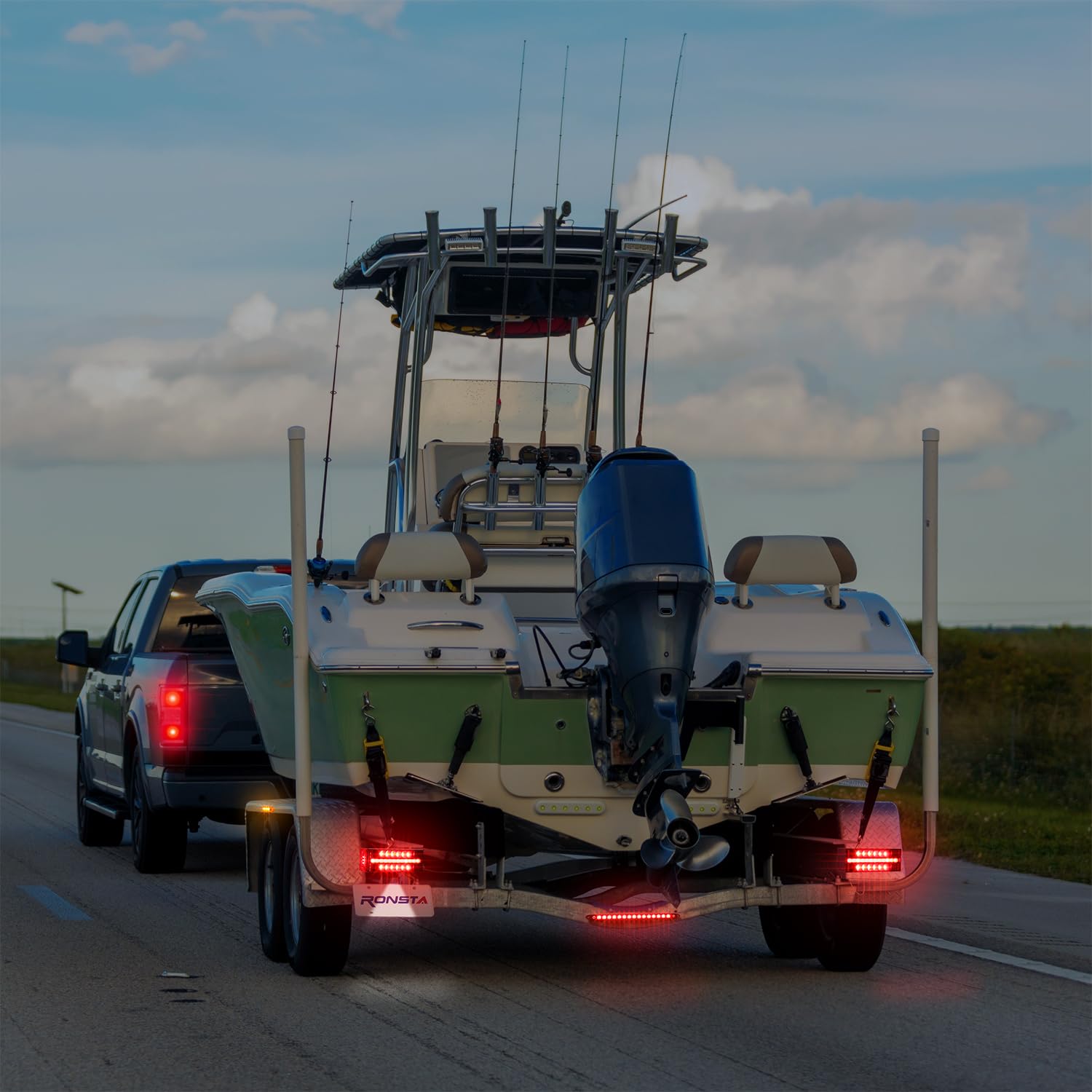 RONSTA compatible with trailers up to 80 inches wide.