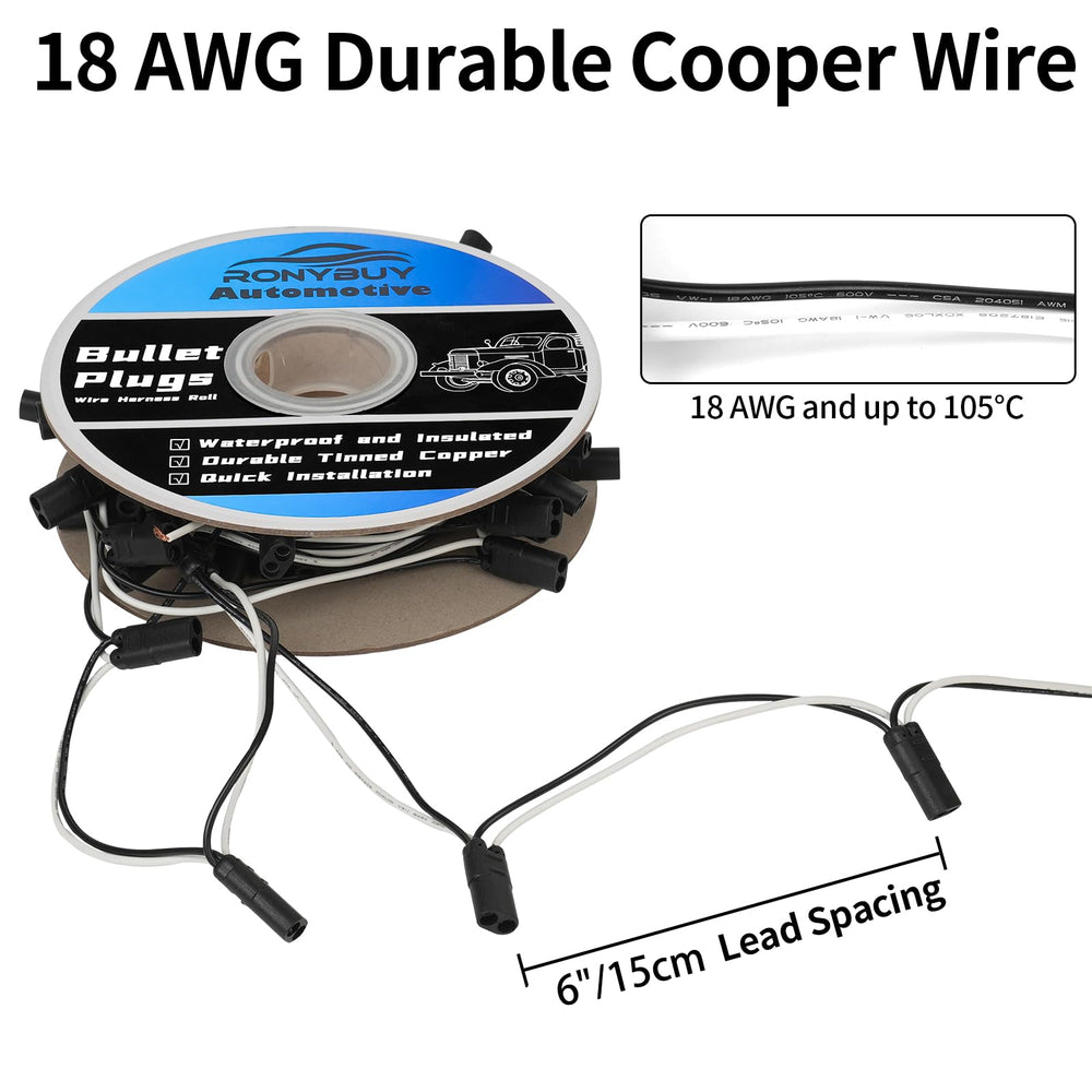 Ronybuy 18 AWG insulated wire stays flexible in rugged applications.