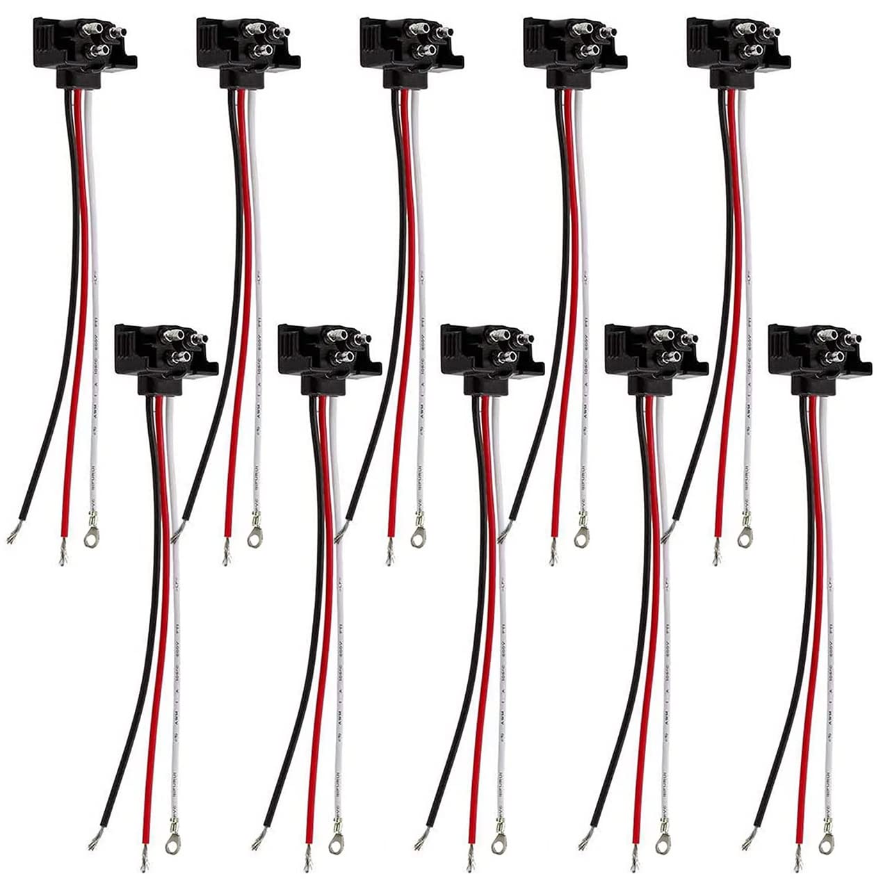 Ronybuy 3-prong trailer light pigtail for reliable truck and trailer wiring.