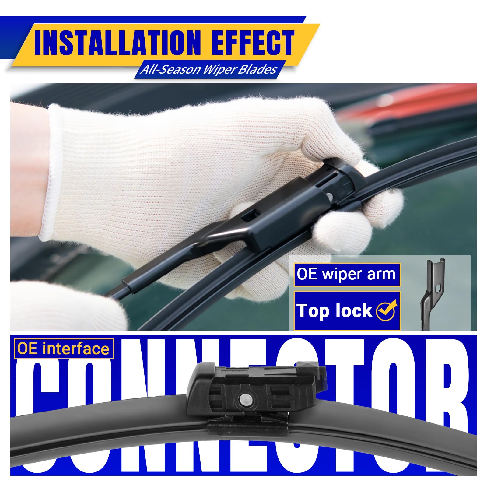 Rooppa wiper blades packaging ready for quick replacement