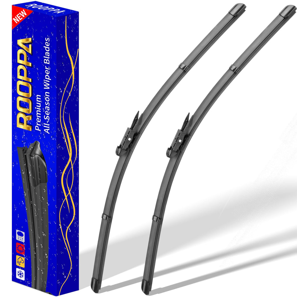 Rooppa BMW 3-Series wiper blades 24-19 set provide reliable daily visibility