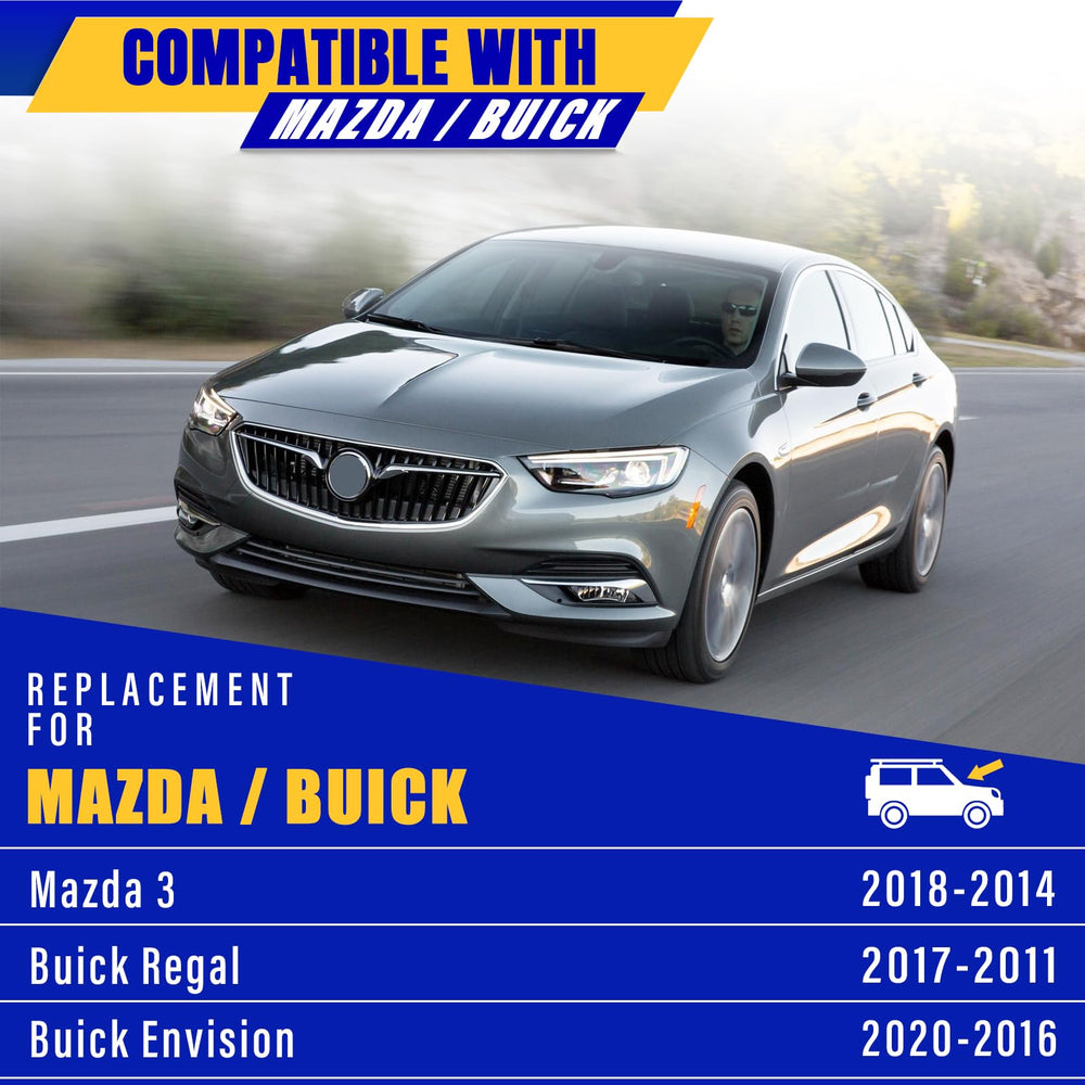 Rooppa durable wiper blade maintains steady contact for better windshield cleaning.