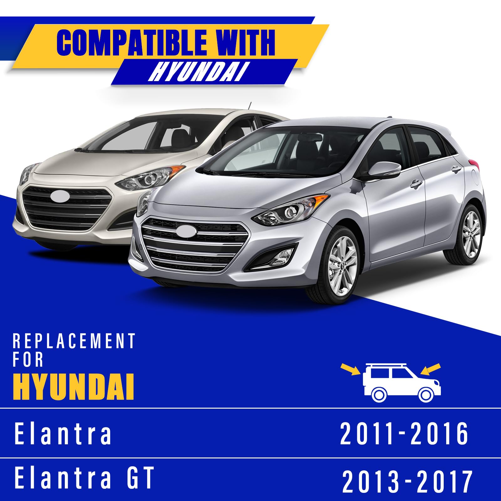 Rooppa Elantra wiper metal-frame closeup highlights sturdy construction