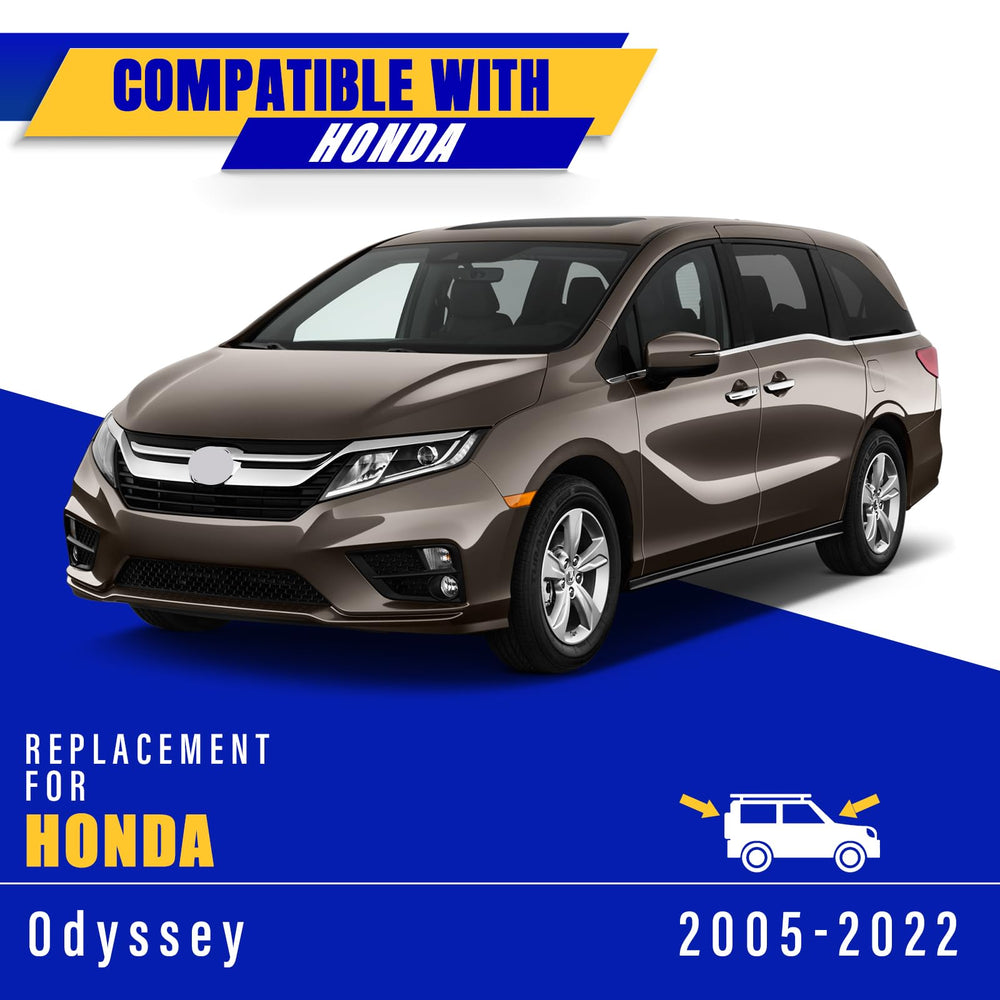 Rooppa Honda Odyssey wiper blades install quickly with plug-and-play design.
