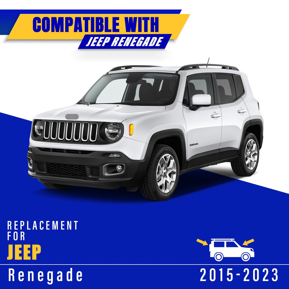 Rooppa Jeep Renegade wiper top-lock design ensures secure engagement.