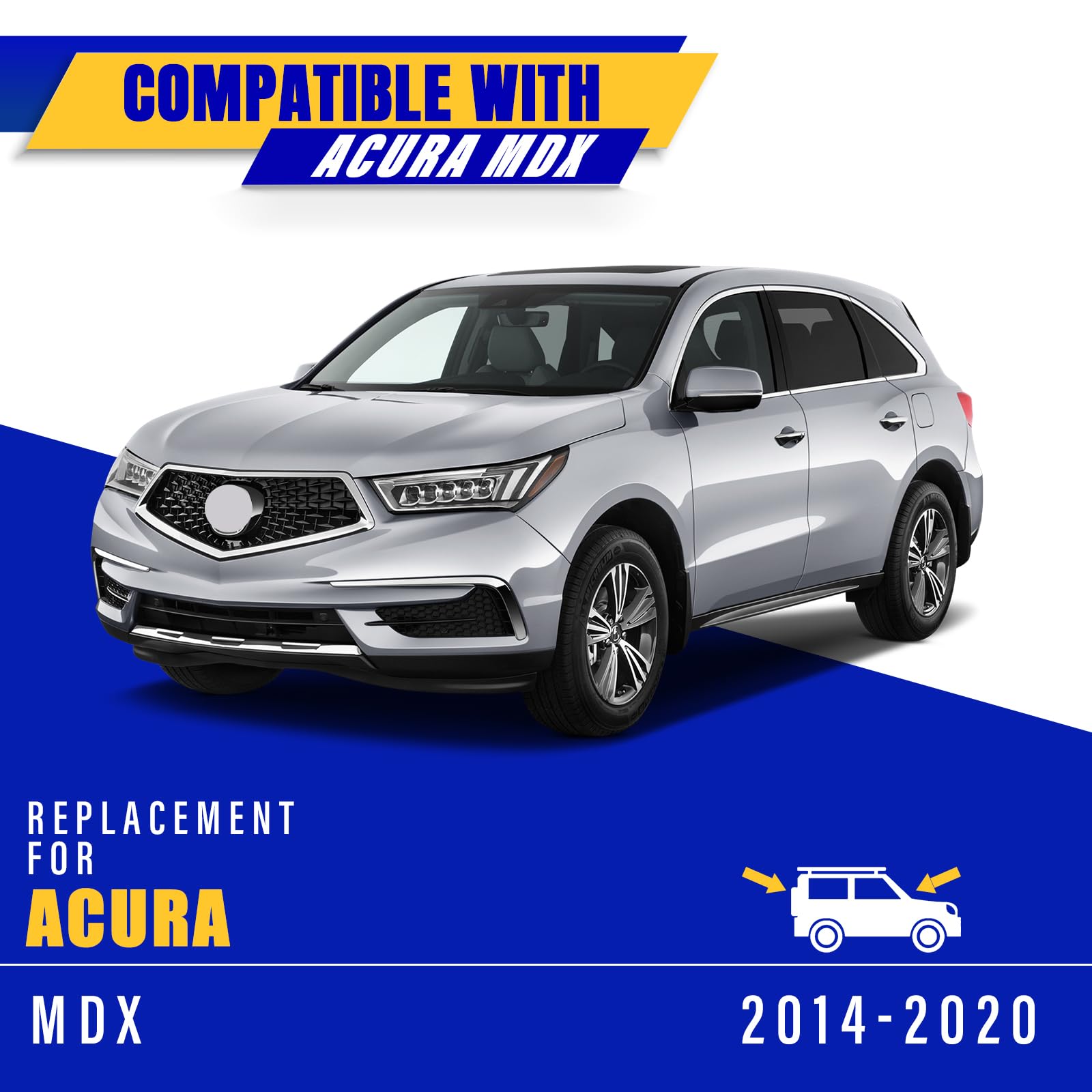 Rooppa MDX installation example shows plug-and-play fit