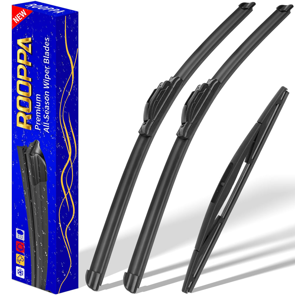Rooppa Honda Element 20-inch wiper blade in action for clear visibility
