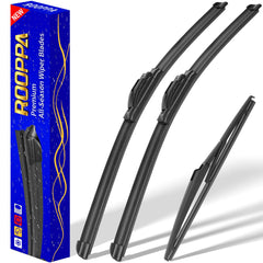 Rooppa 26-inch front wiper blade for Toyota Sienna improves rain visibility